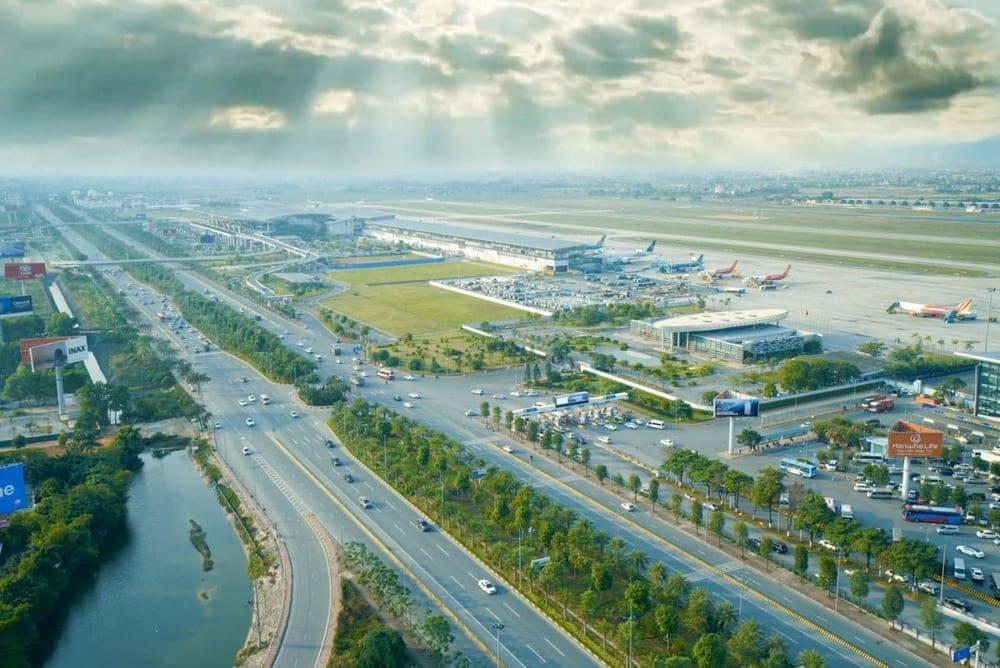 Thuê xe 16 chỗ đón đoàn khách quốc tế sân bay Nội Bài