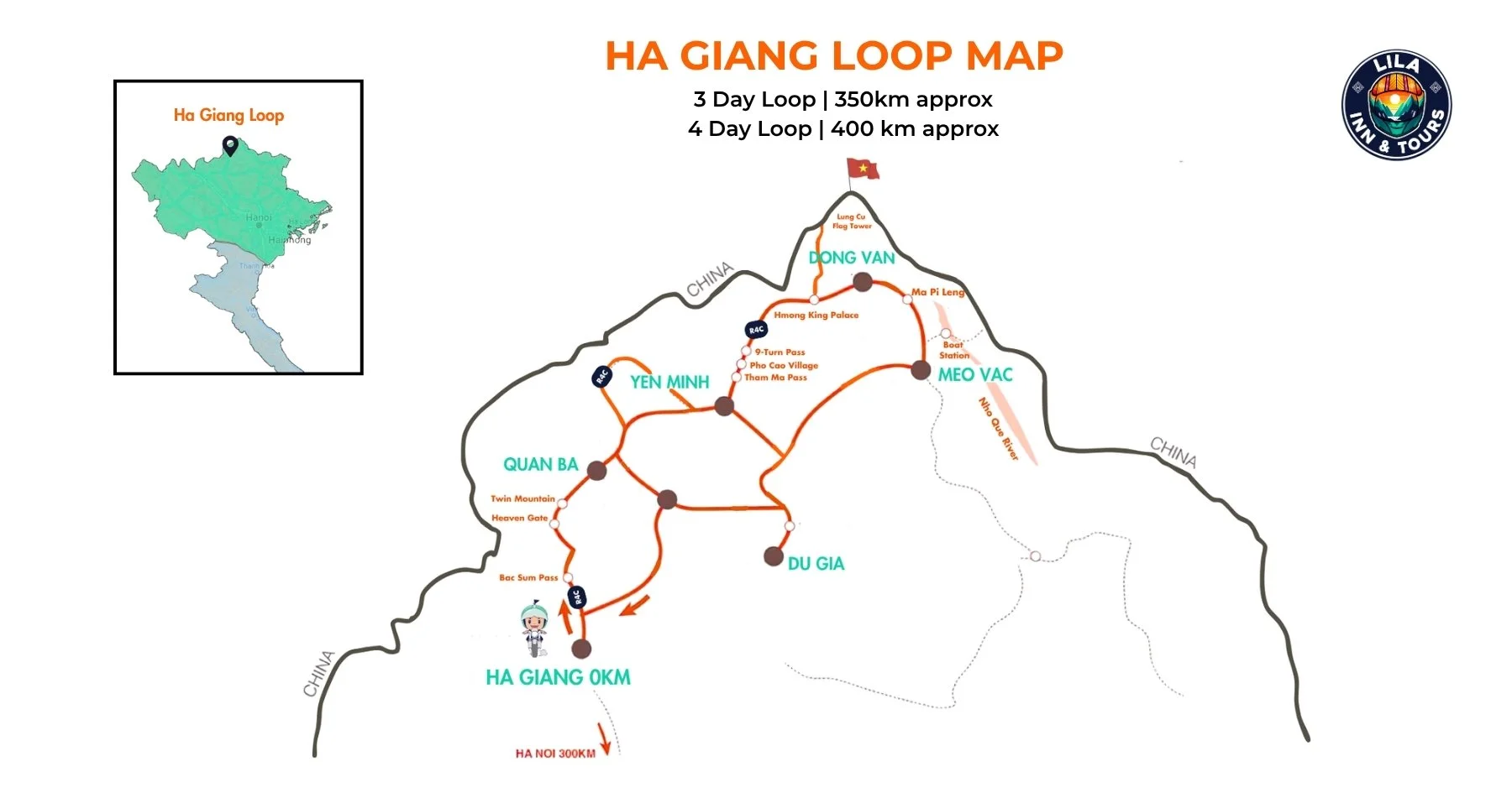 Cung đường khám phá hà giang bằng xe máy