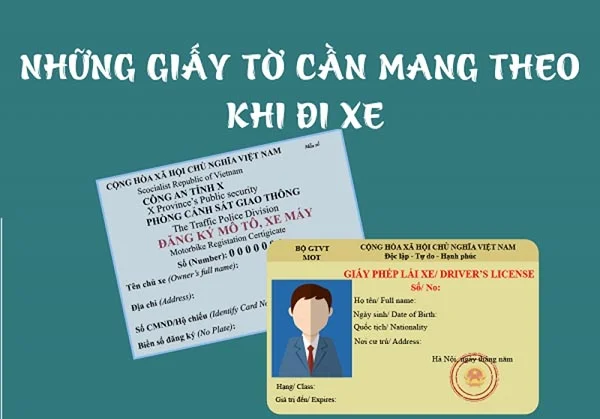Checklist giấy tờ cần có khi thuê xe máy ở Hà Giang gồm CCCD, bằng lái và thông tin booking