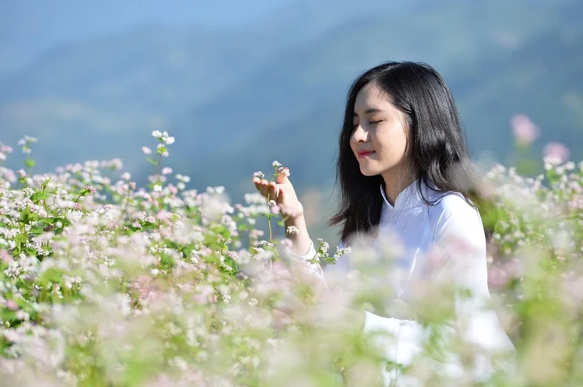 outfit đi Hà Giang mùa tam giác mạch