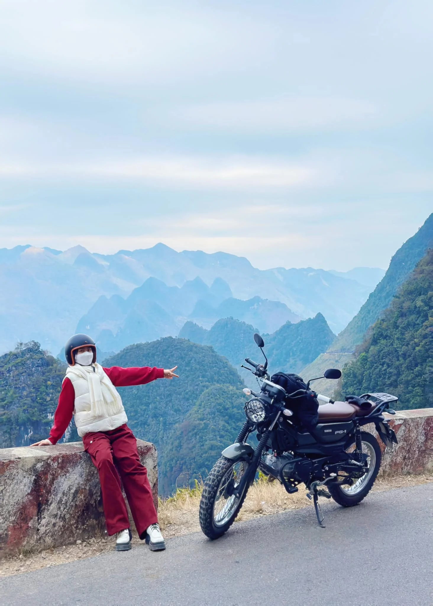 Đi tour hà giang bằng xe máy chi phí thường khoảng 3,5 - 4,5tr